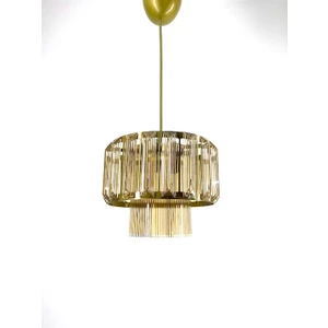 Tekli Piramit Plastik Taşlı Optik Camlı Sarkıt Eskitme