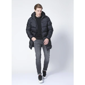 Hmlcassandery Gömlek Yaka Normal Kalıp Siyah Erkek Mont