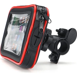 Motorsiklet Su Geçirmez Telefon Tutacağı 5.5" ve 6.3" Uyumlu Gidon Montaj