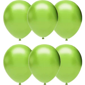 Metalik Balon Ithal 100'LÜ Açık Yeşil