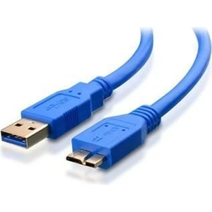 PrimeX Plus PX-4120 USB 3.0 30CM Taşınabilir Harddisk Micro B Harici Disk Kablosu