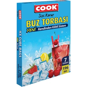 Kendinden Kilitli Buz Torbası 7'li