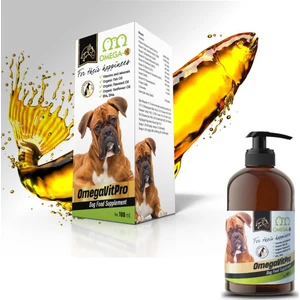 OmegaVitPro Köpekler için Multivitamin Somon Balık Yağı 100 ml