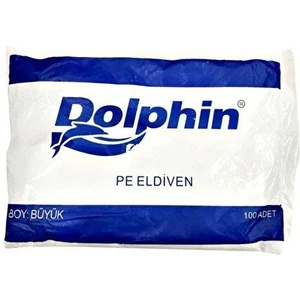 100 Lü Pe  Şeffaf Eldiven