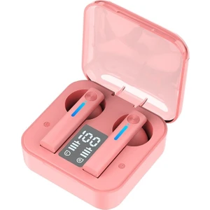 T13 Tws Dijital Ekran Kablosuz Bluetooth Kulaklık Pembe (Yurt Dışından)