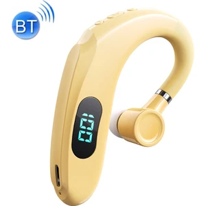 Q20 Bluetooth 5.2 Dijital Ekran  Kulaklık Sarı (Yurt Dışından)