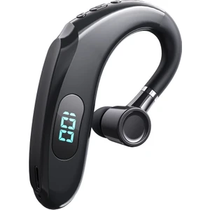 Q20 Bluetooth 5.2 Dijital Ekran  Kulaklık Siyah (Yurt Dışından)