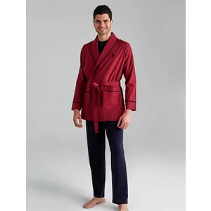 U.S. Polo Assn.  U.S. Polo Assn.  Damat Çeyiz Şortlu Pijama & Robdöşambr 5li Set 12000