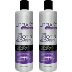 Urban Care Expert Biotin & Caffeine Shampoo 350 ml 2 Adet