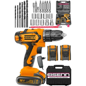 Germany Technology  G-Tech 58 V 8 Ah  Samsung Akülü Vidalama Matkap + Yardımcı Komple Set