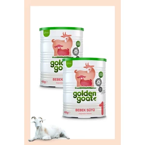 Golden Goat Keçi Bebek Sütü 1 Numara 400 gr 2'li Paket