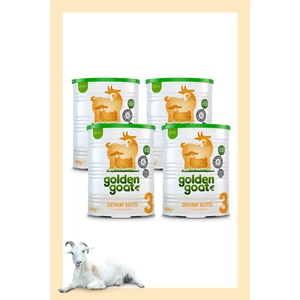 Golden Goat Keçi Devam Sütü 3 Numara 400 gr 4'lü Paket