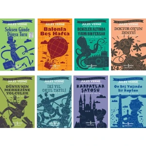 Çocuk Klasikleri 8 Kitap- Jules Verne