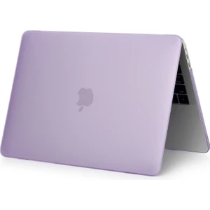 Apple MACBOOK Pro 13' 2020 A2159 A2289 A2251 Hardcase Kapak Kılıf - Mor
