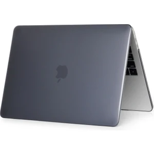 Apple MACBOOK Pro 16 Inç A2141 A2142 Hardcase Kapak Kılıf - Parlak Siyah