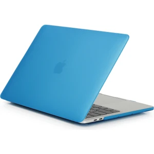 Macbook Air 13.3 İNÇ (2010-2018 ARASI YILLAR İÇİN)  Model No A1466 A1369 Mat doku  Kapak Kılıf - Turkuaz