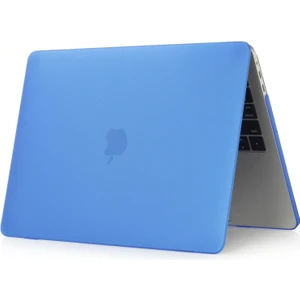 Apple MACBOOK Air 11.6 A1465 A1370 Hardcase Kapak Kılıf - Mavi