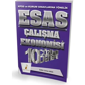 Pelikan Yayınları Esas Çalışma Ekonomisi 10 Çözümlü Deneme KPSS  ve Kurum Sınavlarına Yönelik 2018