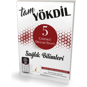 Pelikan Yayınları Tam YÖKDİL  Sağlık Bilimleri Dijital Çözümlü 5 Deneme Sınavı