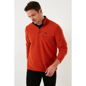 Slim Fit Anti-Pilling Tüylenme Yapmayan Bato Yaka Kışlık Şardonlu Polar Erkek POLAR 5906001