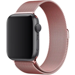 Apple Watch 2 3 4 5 6 Se Nike 38MM 40MM Uyumlu Kayış Milano Loop Metal Örgü Kordon