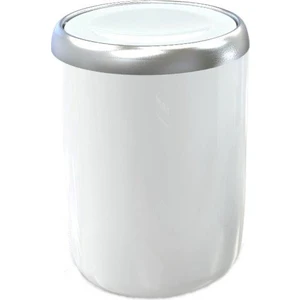 Lima Plastik Kapaklı ve Krom Dekorlu Çöp Kovası