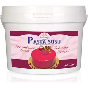 Ovalette Frambuaz Aromalı Dekoratif Soğuk Jel 7 kg