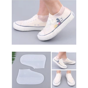 Silikon Yağmur Koruyucu Ayakkabı Kılıfı Kaymaz Su Kir Geçirmez