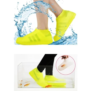 Silikon Yağmur Koruyucu Ayakkabı Kılıfı Kaymaz Su Kir Geçirmez