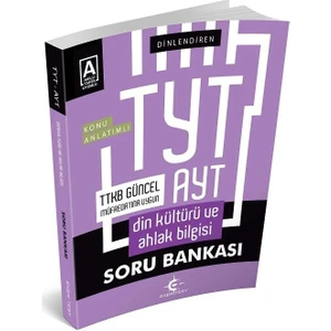 Eker Test Yayınları TYT AYT Dinlendiren Din Kültürü ve Ahlak Bilgisi