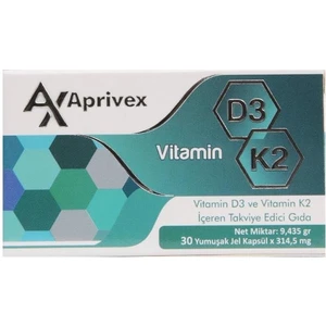 D3 + K2 30 Yumuşak Kapsül