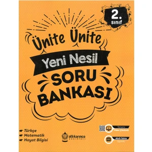 Atlı Karınca Yayıncılık Atlı Karınca 2.sınıf Ünite Yeni Nesil Soru Bankası