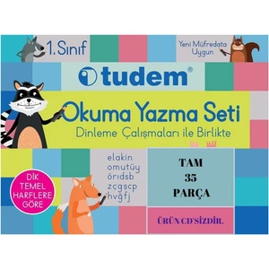 Tudem Yayınları 1. Sınıf Okuma Yazma Seti Cdsiz