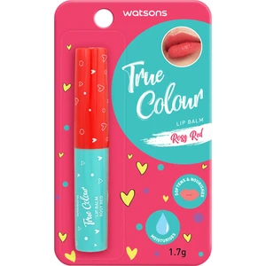 Watsons true Colour Rosy Red Lip Balm 1.7 G