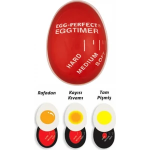 Dublör Yumurta Zamanlayıcı Yumurta Haşlama ve Pişirme Aparatı Isıya Duyarlı Zamanlayıcısı