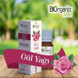 Biorganix Life Organik Gül Yağı 20 ml