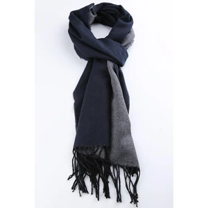 Lacivert - Gri Erkek Kaşkol K224