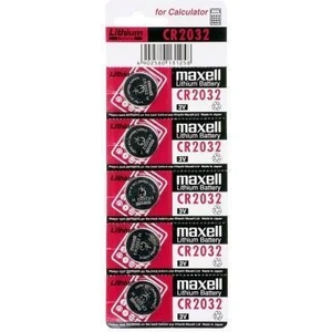 Maxell CR2032 5 Li Lithium Pil