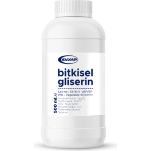 Bitkisel Gliserin(Vg) 500 Ml.