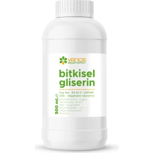 Vance Bioenergy Bitkisel Gliserin(Vg) 500 Ml.