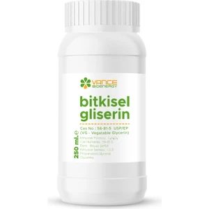 Vance Bioenergy Bitkisel Gliserin(Vg) 250 Ml.