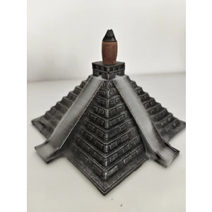 Piramit Şekilli Ters Akar Tütsü Şelale Tütsülük