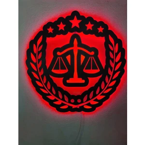 Adalet Terazisi LED Işıklı Tablo