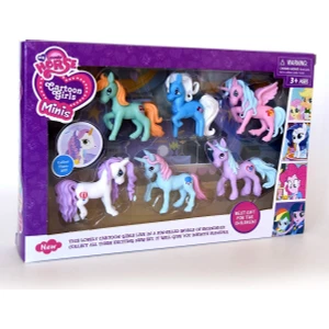 My Little Pony Karakter Seti 6 Lı Pony At