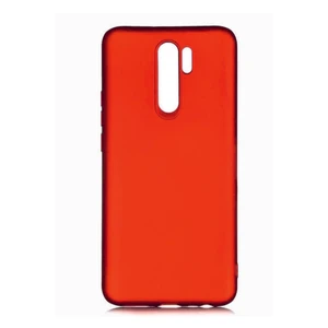 Xiaomi Redmi 9 Kırmızı Silikon Rubber Kılıf Arka Kapak