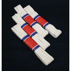 4 Adet 0.80 cm Beyaz Bel Paça Don Lastiği Geniş Yassı Lastik 40 Metre