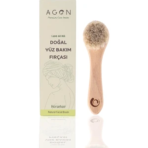 Doğal At Kılı Yüz Bakım Fırçası