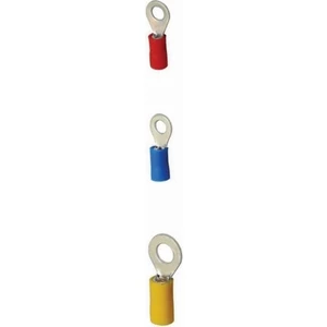 Rv 5.5-12 4.0-6.0 mm Sarı Yuvarlak Tip Izoleli Kablo Ucu 10 Adet