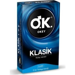 Ok O.k. Okey Prezervatif Klasik 10'lu 2 Adet