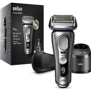 Series 9 Pro 9465CC Islak & Kuru Tıraş Makinesi + Clean&charge + Deri Seyahat Kılıfı